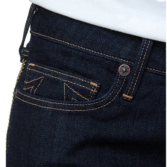 True Religion Halle Tuxedo Skinny Jeans Blue Low Rise Y2K size 27 - Picture 5 of 15